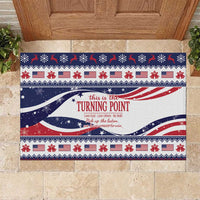 This is The Turning Point Rubber Doormat Patriotic American - Wonder Print Shop
