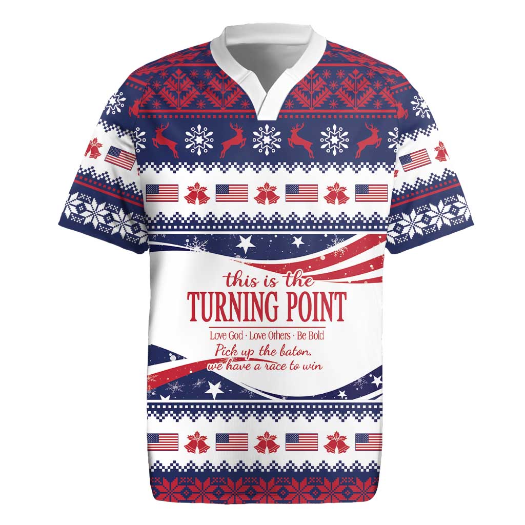 This is The Turning Point Rugby Jersey Patriotic American - Wonder Print Shop