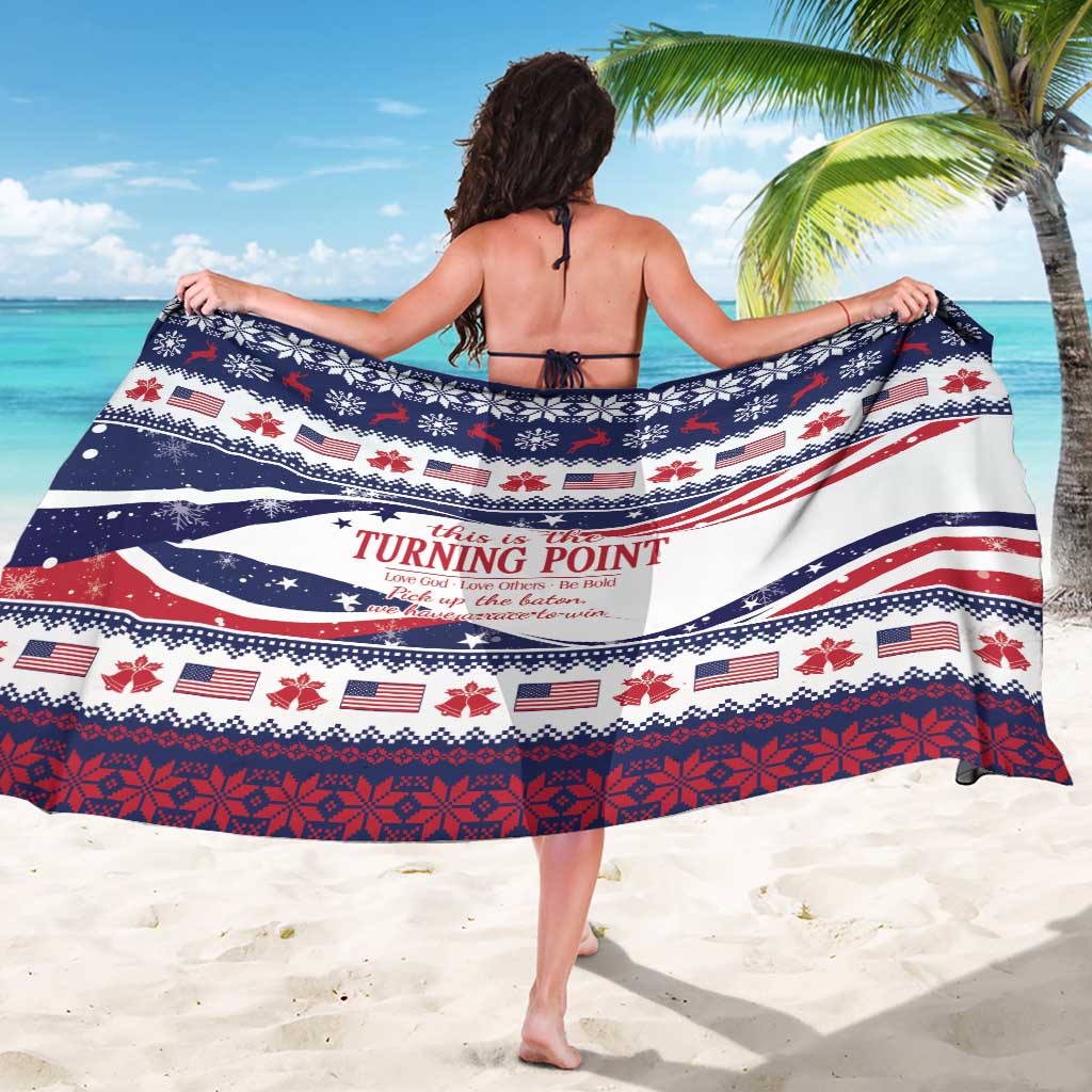 This is The Turning Point Sarong Patriotic American - Wonder Print Shop