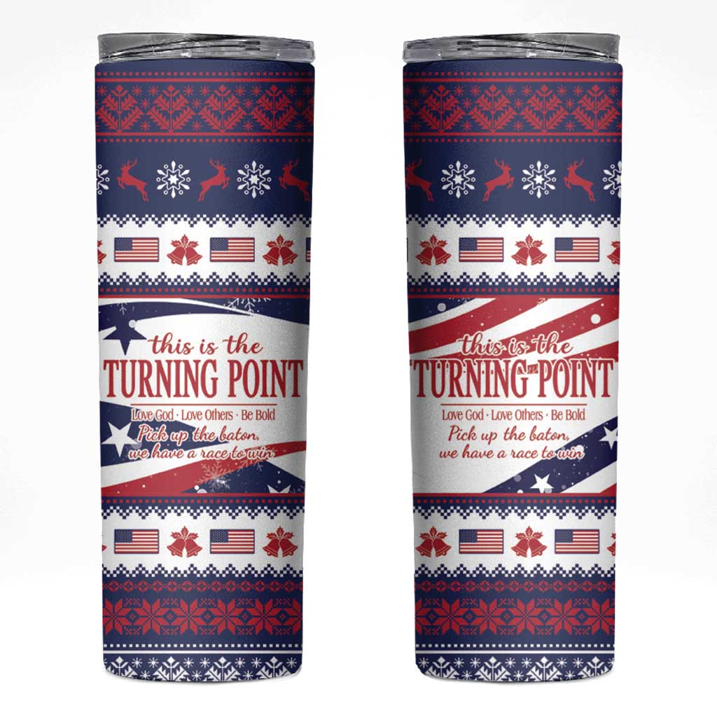 This is The Turning Point Skinny Tumbler Patriotic American - Wonder Print Shop
