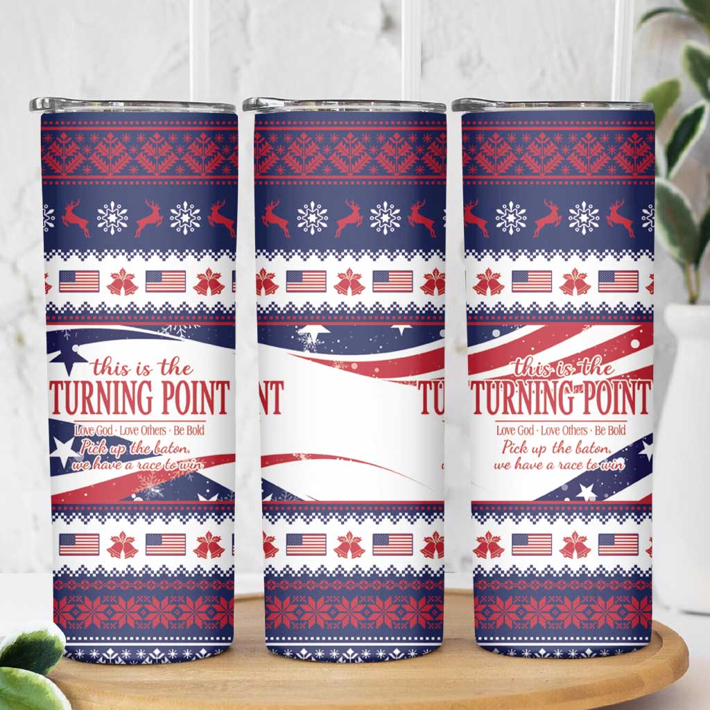 This is The Turning Point Skinny Tumbler Patriotic American - Wonder Print Shop