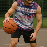 This is The Turning Point Sleeveless Hoodie Patriotic American - Wonder Print Shop