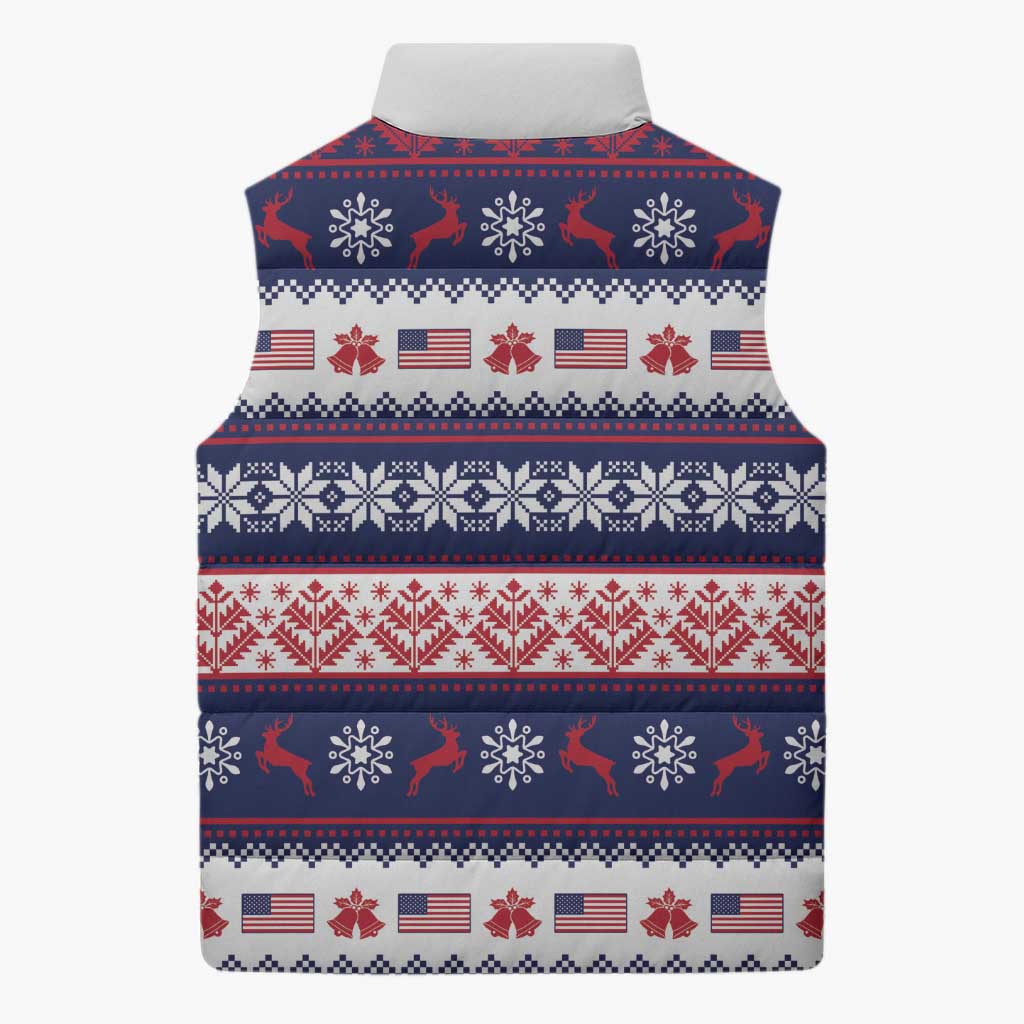 This is The Turning Point Sleeveless Puffer Jacket Patriotic American - Wonder Print Shop