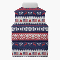 This is The Turning Point Sleeveless Puffer Jacket Patriotic American - Wonder Print Shop