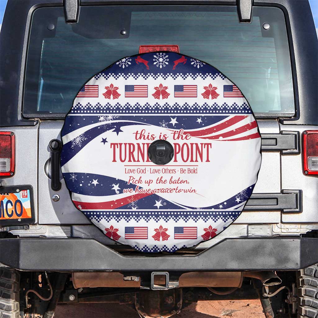 This is The Turning Point Spare Tire Cover Patriotic American - Wonder Print Shop