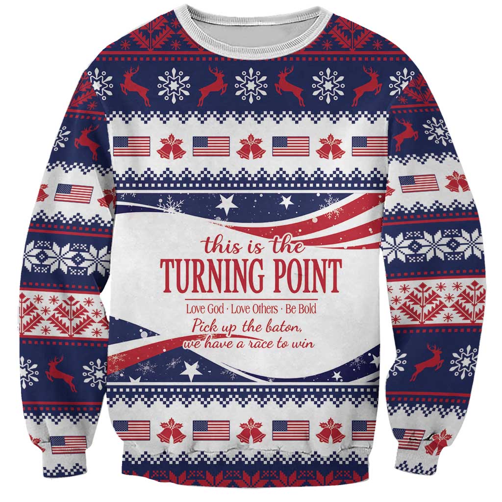 This is The Turning Point Sweatshirt Patriotic American - Wonder Print Shop