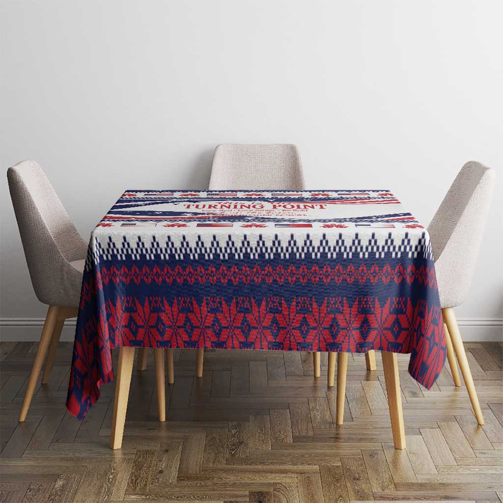 This is The Turning Point Tablecloth Patriotic American - Wonder Print Shop