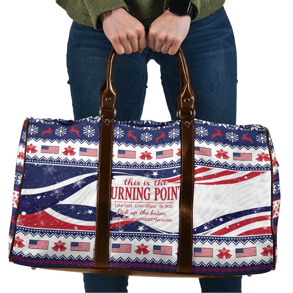 This is The Turning Point Travel Bag Patriotic American - Wonder Print Shop