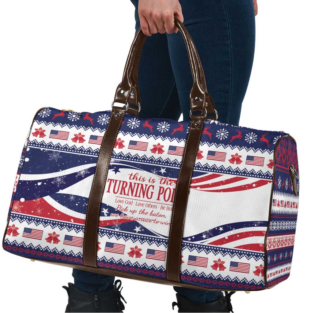 This is The Turning Point Travel Bag Patriotic American - Wonder Print Shop