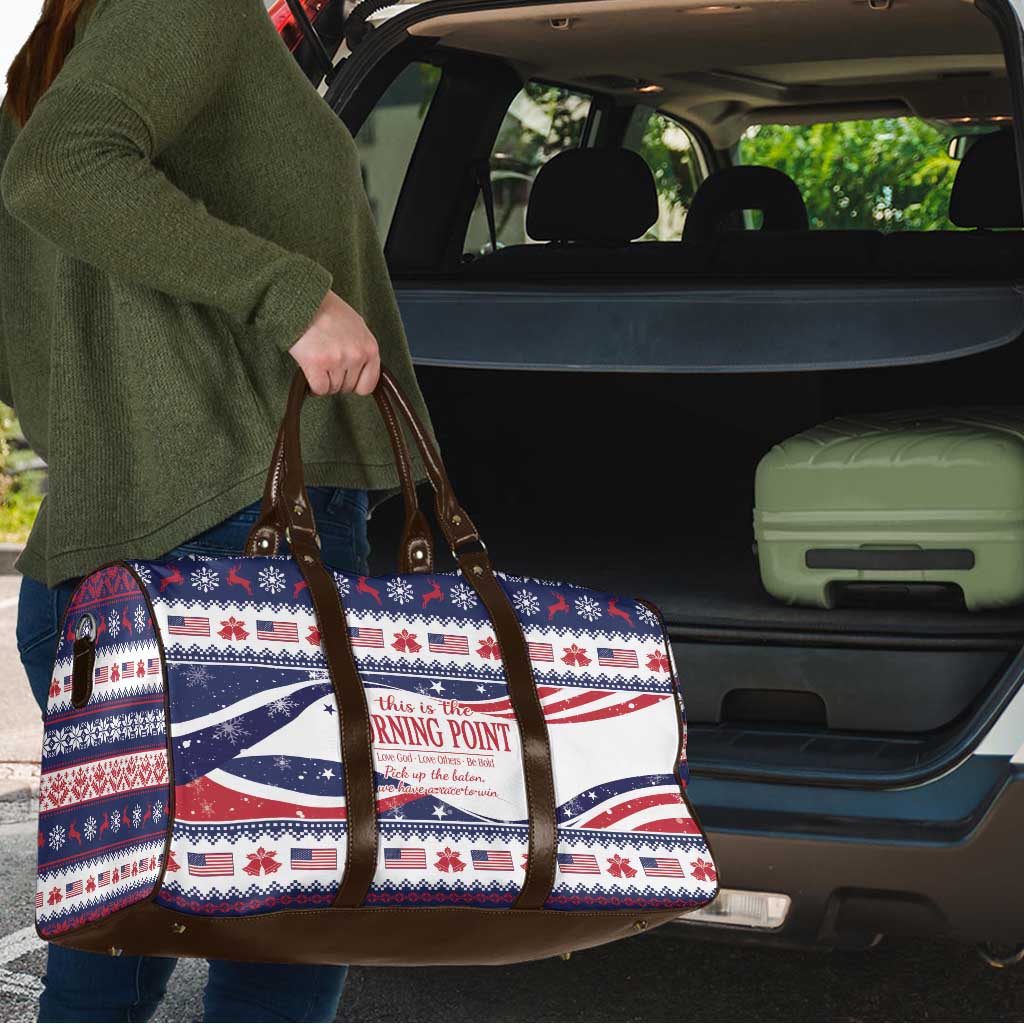 This is The Turning Point Travel Bag Patriotic American - Wonder Print Shop