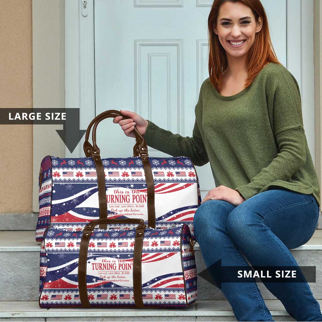 This is The Turning Point Travel Bag Patriotic American - Wonder Print Shop