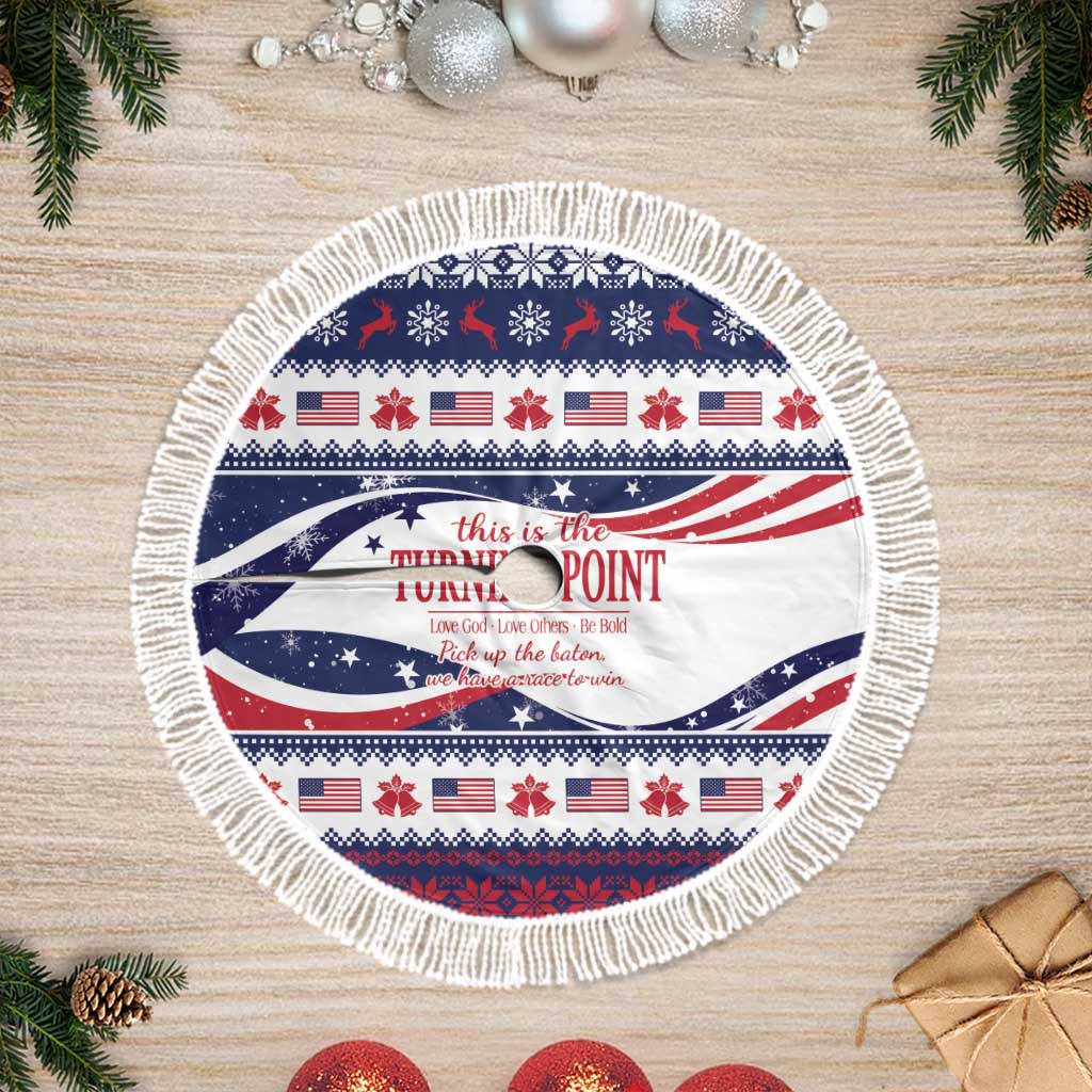 This is The Turning Point Tree Skirt Patriotic American - Wonder Print Shop
