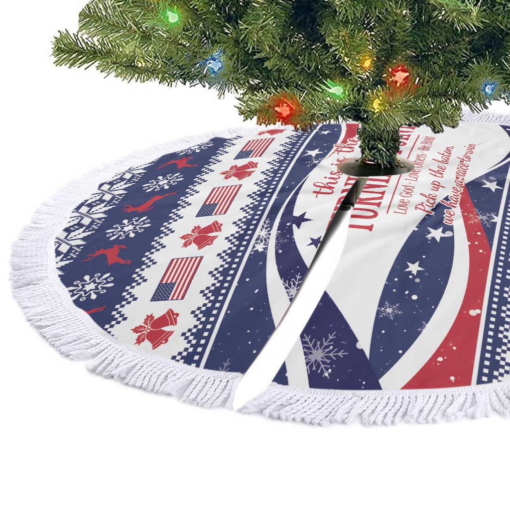 This is The Turning Point Tree Skirt Patriotic American - Wonder Print Shop