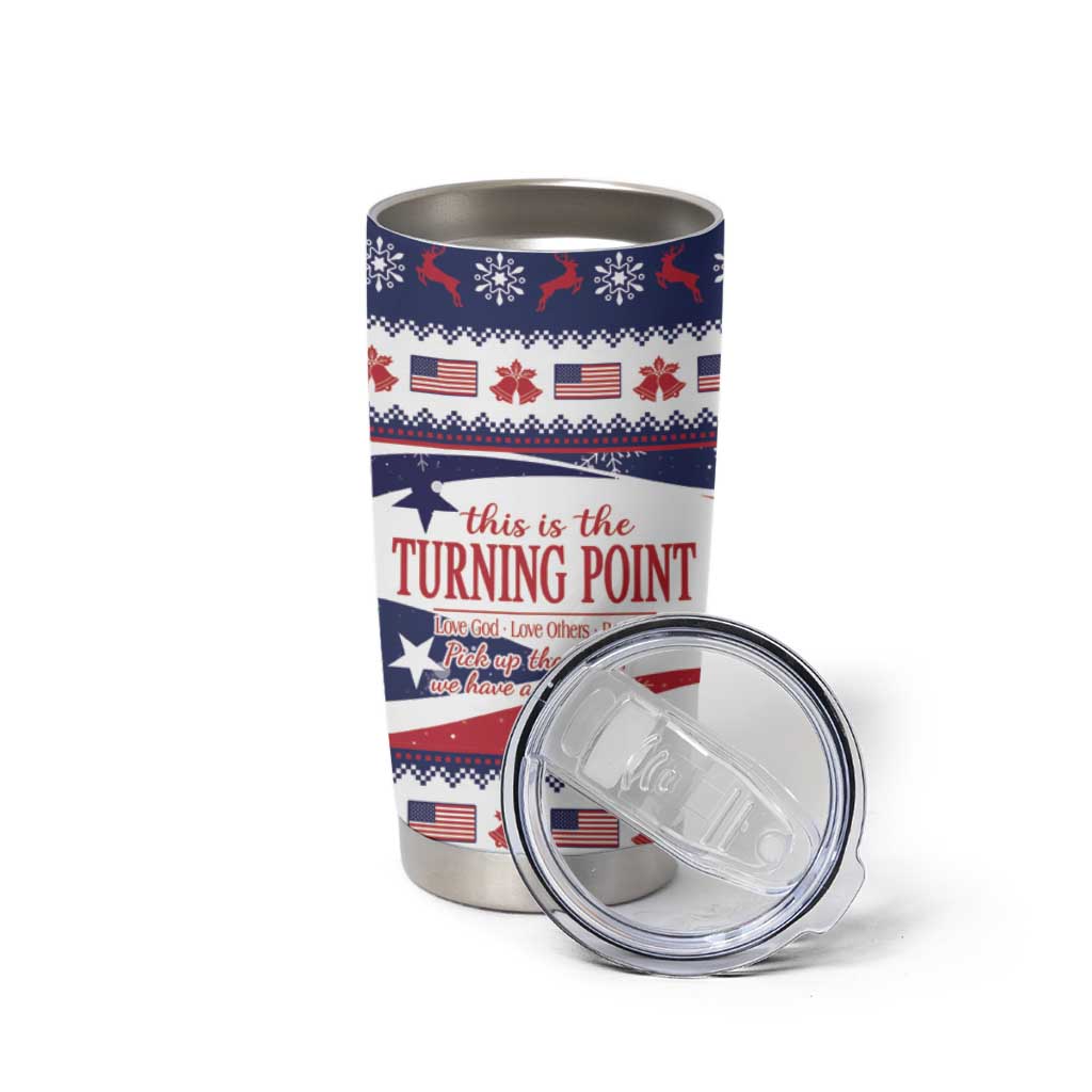 This is The Turning Point Tumbler Cup Patriotic American - Wonder Print Shop