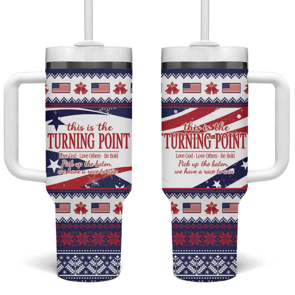 This is The Turning Point Tumbler With Handle Patriotic American - Wonder Print Shop