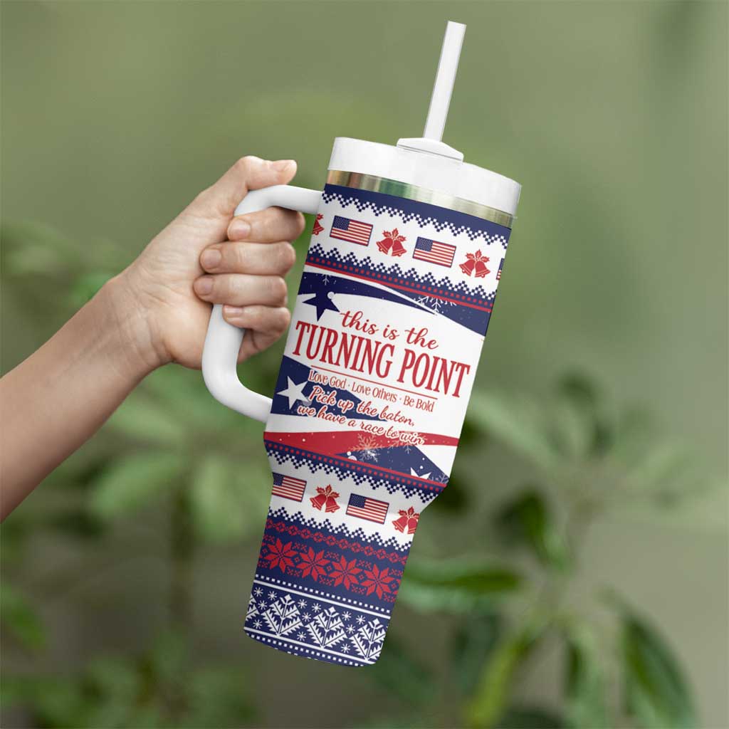 This is The Turning Point Tumbler With Handle Patriotic American - Wonder Print Shop