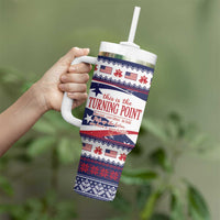This is The Turning Point Tumbler With Handle Patriotic American - Wonder Print Shop