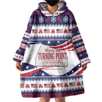 This is The Turning Point Wearable Blanket Hoodie Patriotic American - Wonder Print Shop