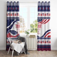 This is The Turning Point Window Curtain Patriotic American - Wonder Print Shop