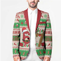 Funny Six Seven Meme Christmas Blazer Santa Says 6 7 - Wonder Print Shop