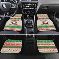 Funny Six Seven Meme Christmas Car Mats Santa Says 6 7 - Wonder Print Shop