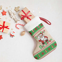 Funny Six Seven Meme Christmas Stocking Santa Says 6 7 - Wonder Print Shop