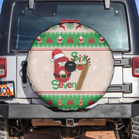 Funny Six Seven Meme Christmas Spare Tire Cover Santa Says 6 7 - Wonder Print Shop