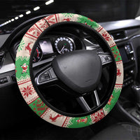 Funny Six Seven Meme Christmas Steering Wheel Cover Santa Says 6 7 - Wonder Print Shop