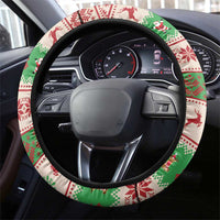 Funny Six Seven Meme Christmas Steering Wheel Cover Santa Says 6 7 - Wonder Print Shop