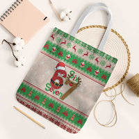 Funny Six Seven Meme Christmas Tote Bag Santa Says 6 7 - Wonder Print Shop