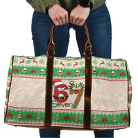 Funny Six Seven Meme Christmas Travel Bag Santa Says 6 7 - Wonder Print Shop