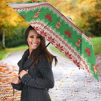Funny Six Seven Meme Christmas Umbrella Santa Says 6 7 - Wonder Print Shop