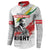 Martin Luther King Button Sweatshirt Honoring The Legacy White Version LT05 - Wonder Print Shop