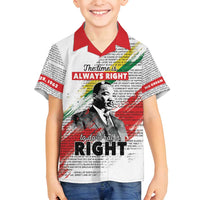 Martin Luther King Family Matching Summer Maxi Dress and Hawaiian Shirt Honoring The Legacy White Version LT05 - Wonder Print Shop