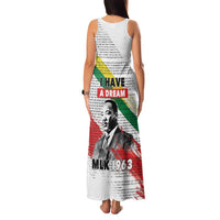 Martin Luther King Family Matching Tank Maxi Dress and Hawaiian Shirt Honoring The Legacy White Version LT05 - Wonder Print Shop