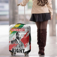 Martin Luther King Luggage Cover Honoring The Legacy White Version LT05 - Wonder Print Shop