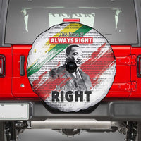 Martin Luther King Spare Tire Cover Honoring The Legacy White Version LT05 - Wonder Print Shop