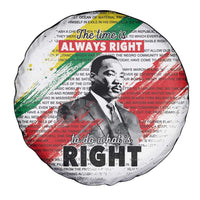 Martin Luther King Spare Tire Cover Honoring The Legacy White Version LT05 - Wonder Print Shop