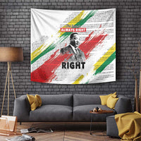 Martin Luther King Tapestry Honoring The Legacy White Version LT05 - Wonder Print Shop