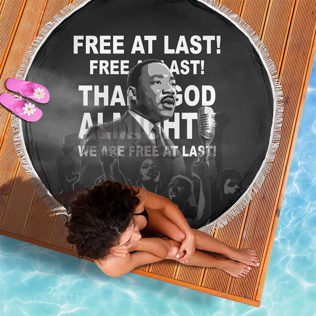 Martin Luther King MLK Beach Blanket I Have A Dream LT05 - Wonder Print Shop