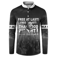 Martin Luther King MLK Button Sweatshirt I Have A Dream LT05 - Wonder Print Shop