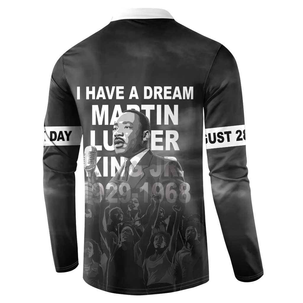 Martin Luther King MLK Button Sweatshirt I Have A Dream LT05 - Wonder Print Shop