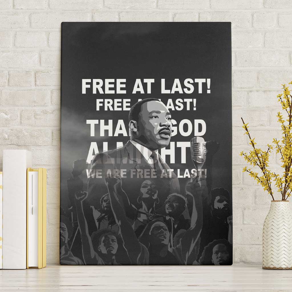 Martin Luther King MLK Canvas Wall Art I Have A Dream LT05 - Wonder Print Shop