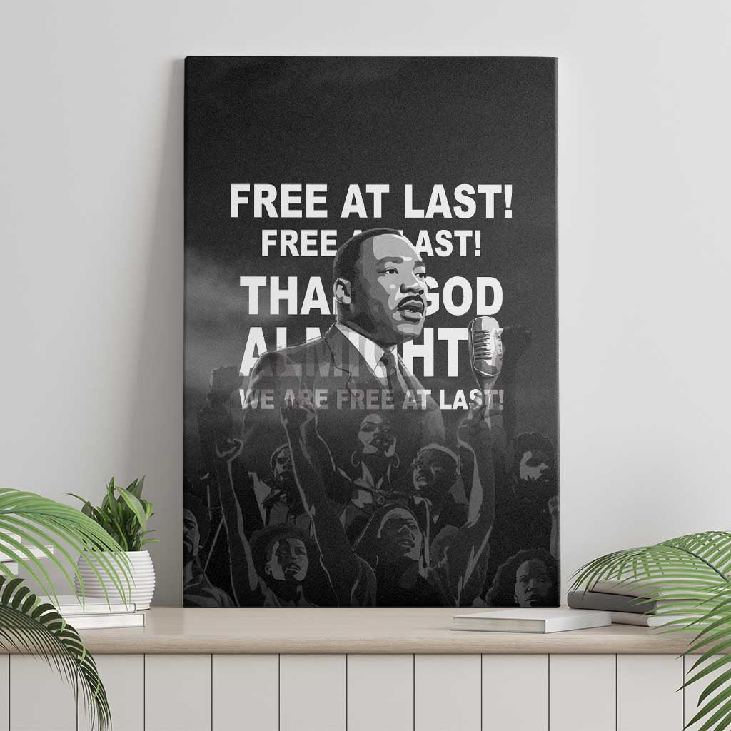 Martin Luther King MLK Canvas Wall Art I Have A Dream LT05 - Wonder Print Shop