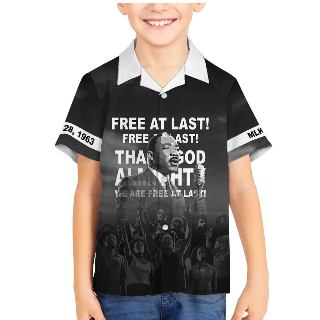 Martin Luther King MLK Family Matching Mermaid Dress and Hawaiian Shirt I Have A Dream LT05 - Wonder Print Shop