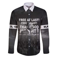 Martin Luther King MLK Family Matching Off Shoulder Maxi Dress and Hawaiian Shirt I Have A Dream LT05 - Wonder Print Shop