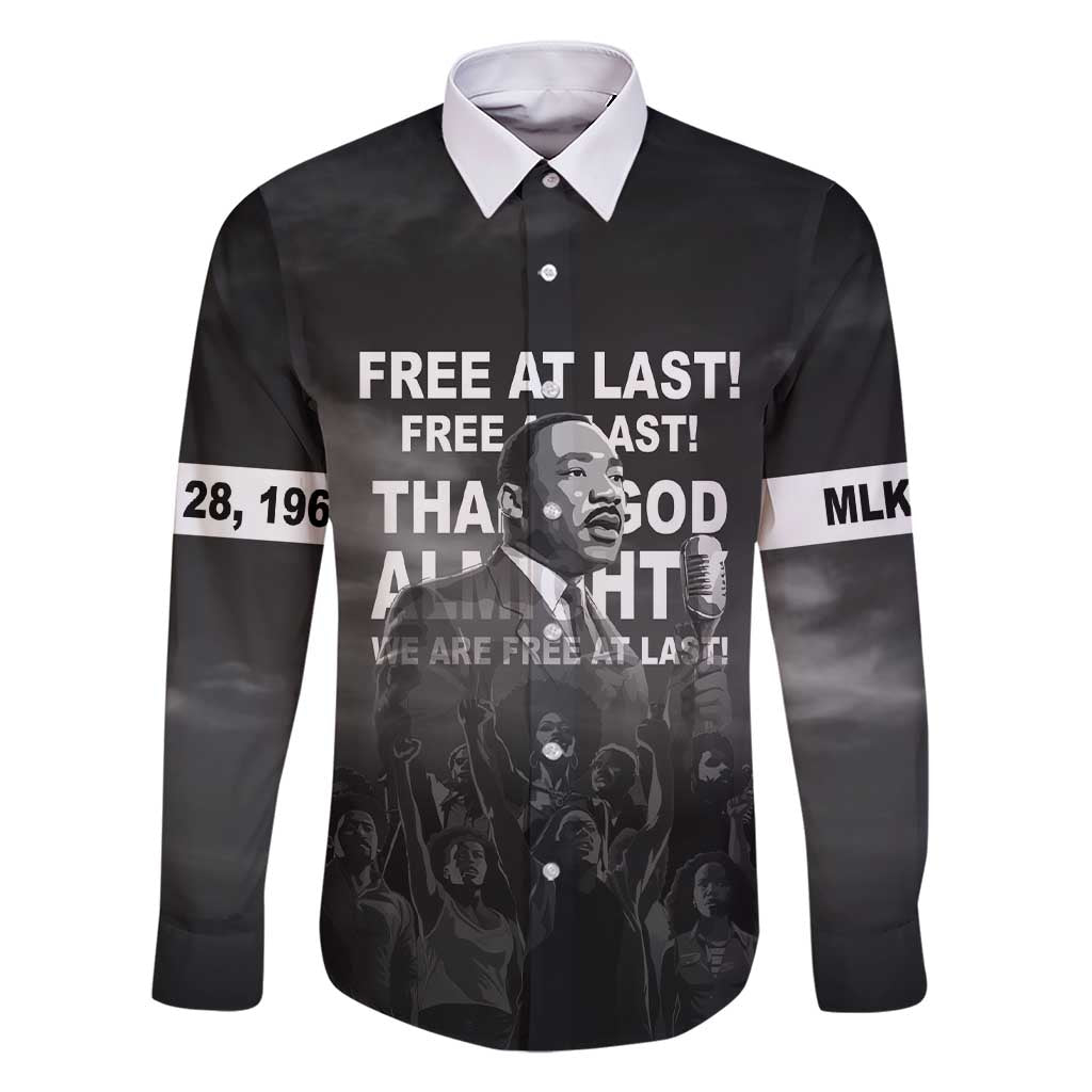 Martin Luther King MLK Family Matching Short Sleeve Bodycon Dress and Hawaiian Shirt I Have A Dream LT05 - Wonder Print Shop