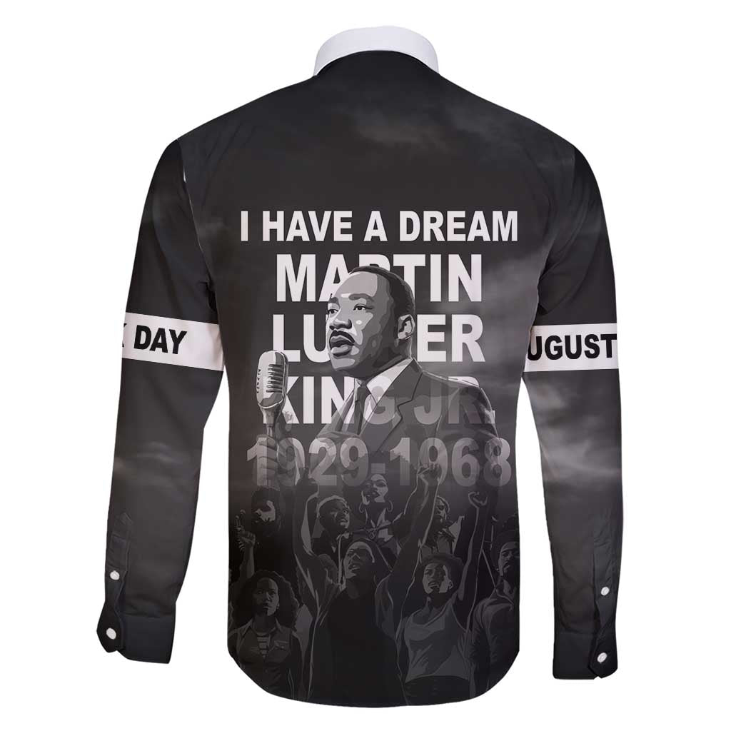 Martin Luther King MLK Family Matching Short Sleeve Bodycon Dress and Hawaiian Shirt I Have A Dream LT05 - Wonder Print Shop
