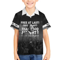 Martin Luther King MLK Family Matching Short Sleeve Bodycon Dress and Hawaiian Shirt I Have A Dream LT05 - Wonder Print Shop