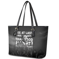 Martin Luther King MLK Leather Tote Bag I Have A Dream LT05 - Wonder Print Shop